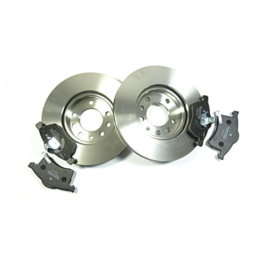 Opel Astra G / Zafira A brake discs pack front side 5-holes