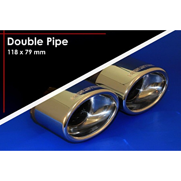 Musketier Citroën DS4 sporteinddemper li/re, 2x118x79 mm duplex