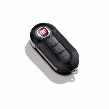 Fiat key cover piano black