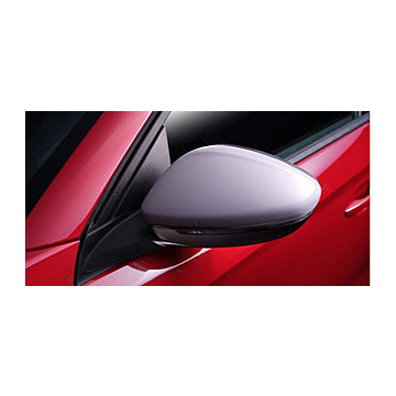 Opel Corsa F mirror caps white