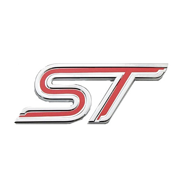 Ford Focus (01/2011 - 03/2018) ST logo rear side