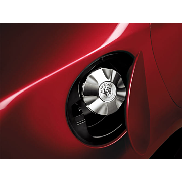 Alfa Romeo 159 / Giulietta fuel cap aluminium with Alfa Romeo logo