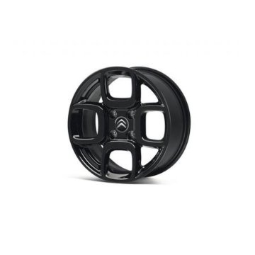 Citroen alloy wheel SQUARE 16" BLACK