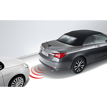 Lancia Flavia park distance sensors rear