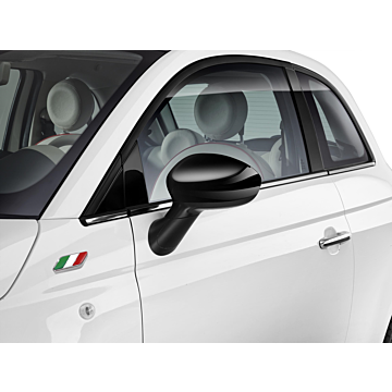 Fiat 500/500c mirror covers black