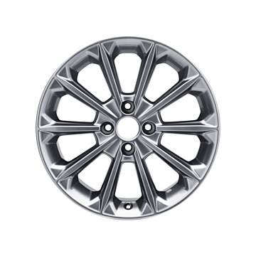 Ford FIESTA - FIESTA VAN ALLOY WHEEL 17" 10-SPOKE DESIGN, LUSTER NICKEL, 2017 - 2021