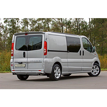 Opel Vivaro 2001 - 2019 rear doors spoiler