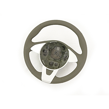 Ford Ka (09/2008 - 05/2016) lederen stuurwiel Dark Florida met inleg in Pearl White