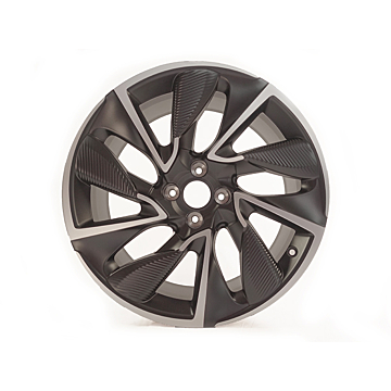 Citroën lichtmetalen velg Cairns 19" 4-gaats mat zwart / gepolijst