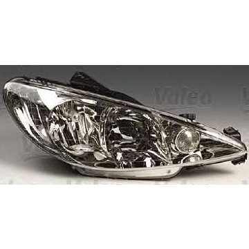 Peugeot 206 head lights till 11-2005