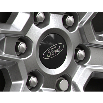 Ford naafdop hoogglans ebony (zwart)
