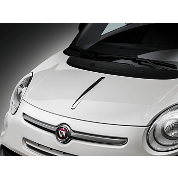 Fiat 500L molding on hood chrome-plated