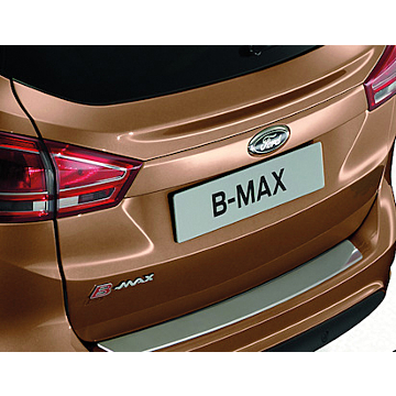 Ford B-MAX 2012 - 2018 rear bumper load protection polished stainless steel