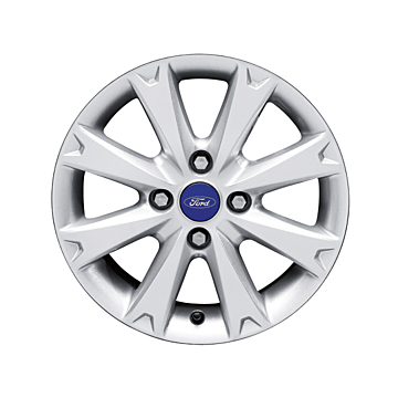 Ford alloy wheel 15" 8-spoke design, silver