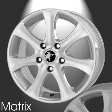 Musketier Citroën Jumpy 2007 - 2016 alloy wheel Matrix 7Jx16 silver
