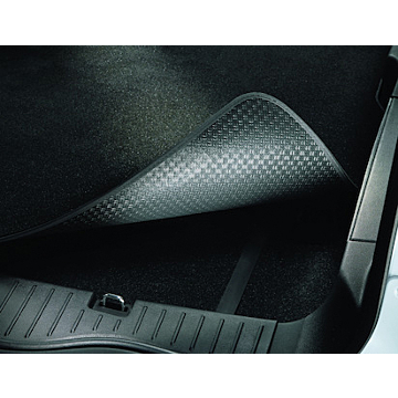 Ford S-MAX 03/2010 - 12/2014 compartment mat black for 5-seater
