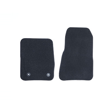 Ford Tourneo Custom (01/2015 - 01/2018) floor mats, standard front, black
