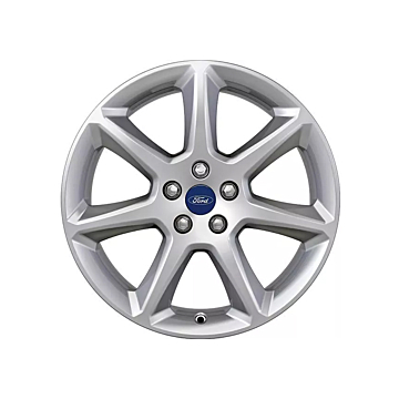 Ford C-MAX (11/2010 - 09/2018) / Focus (01/2011 - 03/2018) alloy wheel 18" 7-spoke design, silver