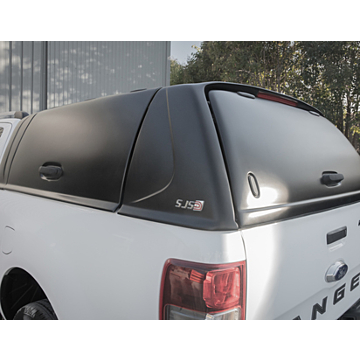 Ford Ranger (2012 - 11/2022) Pickup Attitude hard top Fleet Runner, matte black