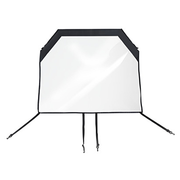 Ford Tourneo Courier (03/2014 - 07/2023) flexibele scheidingswand beschermingswand, transparant