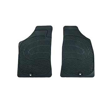 Ford Ranger 2006 - 10/2011 rubber floor mats front, black