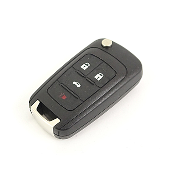 Opel folding key with 4 buttons
