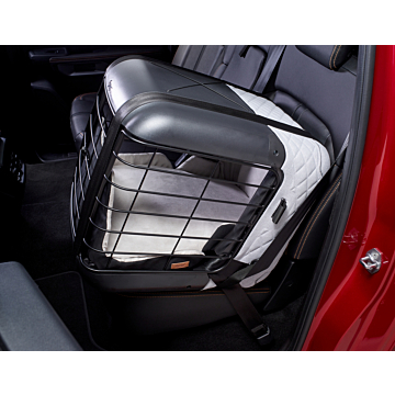 4pets Caree transport box for cats and dogs, to securely attach to any passenger seat, Cool Grey