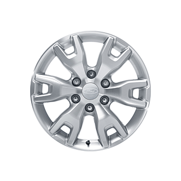 Ford Ranger (11/2011 - 08/2015) lichtmetalen velg 18" 6-spaaks Y-design, zilver