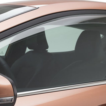 Ford Fiesta (07/2017 - 2023) wind deflectors, side window front door, black