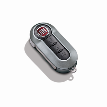 Fiat key cover dark grey