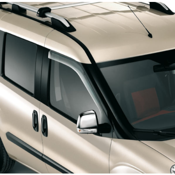 Fiat Doblo 2010 - 2016 wind deflectors front