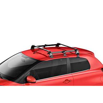 Citroën C1 (2014 - 2021) roof bars steel for the 3-drs version