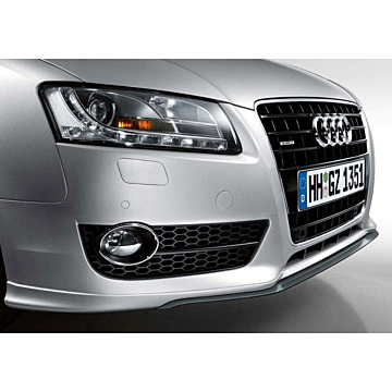 Audi A5 (2007 - 2011) front spoiler with blade