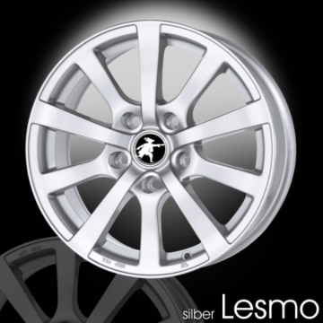 Musketier Citroën C2 lichtmetalen velg Lesmo 7x17 zilver
