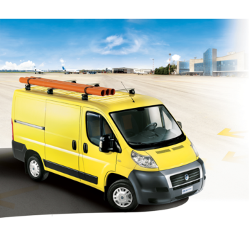 Fiat Ducato 2014 - .. roof base carrier aluminium (3 pieces)