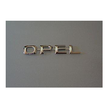 Opel naamplaat