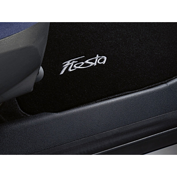 Ford Fiesta 09/2008 - 22/01/2011 floor mats velours black frontside