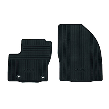 Ford Kuga 2008 - 07/2011 floor mats, rubber front, black