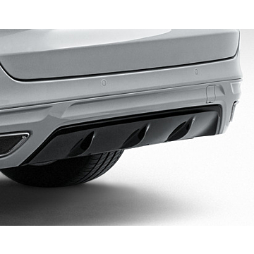 Ford Mondeo (09/2014 - 01/2019) skid plate rear bumper black