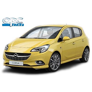 Opel Corsa E 5-drs OPC-line kit (without tow bar)