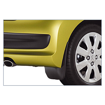 Peugeot 207 mud flaps design rear