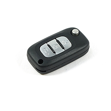 Renault folding key housing with three buttons