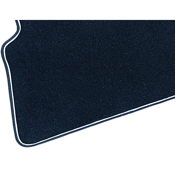 Ford Kuga 2008 - 10/2012 floor mats, premium velours rear, black