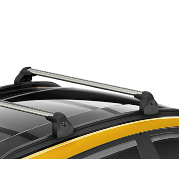 Ford FIESTA LOCKABLE ROOF RACK 2 CROSS BARS, 5-DOOR ACTIVE MODEL WITH ROOF RAILS,  2017 - ONWARD