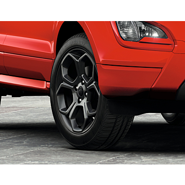 Ford EcoSport (10/2013 - 2023) alloy wheel 17" 5-spoke design, Tarnished Dark METALLIC