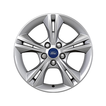 Ford alloy wheel 16" 5 x 2-spoke design, silver