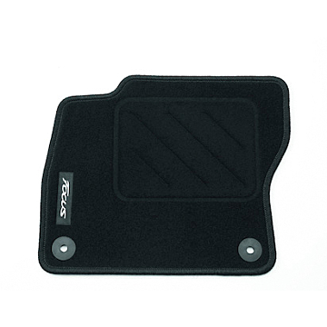 Ford Focus 02/2015 - 2018 floor mats, standard front and rear, black