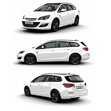 Opel Astra J Sports Tourer OPC-line 2009 - 2012 kit with sport exhaust