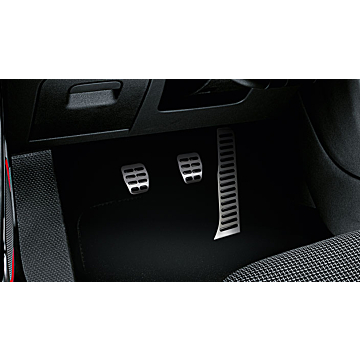 Volkswagen pedals stainless steel for manual transmission