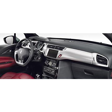 Citroën DS3 dashboard lining set "Ice white"